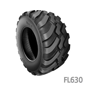 BKT 베일러 및 작업기용 <b>타이어</b> 710/40 R22.5 FLTRADIAL FL630 PLUS TL 사진1