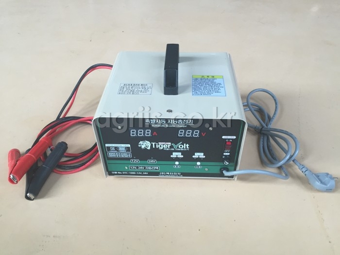벡터 즉발시동형충전기(자동) DTC-<b>100</b>0(12V,24V 자동선택) 사진2