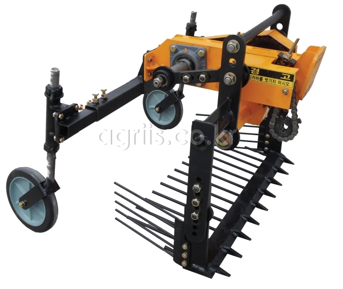 두루기계(한국) 마늘.땅콩.생강<b>수확기</b>(경운기용) DRG모델 사진1