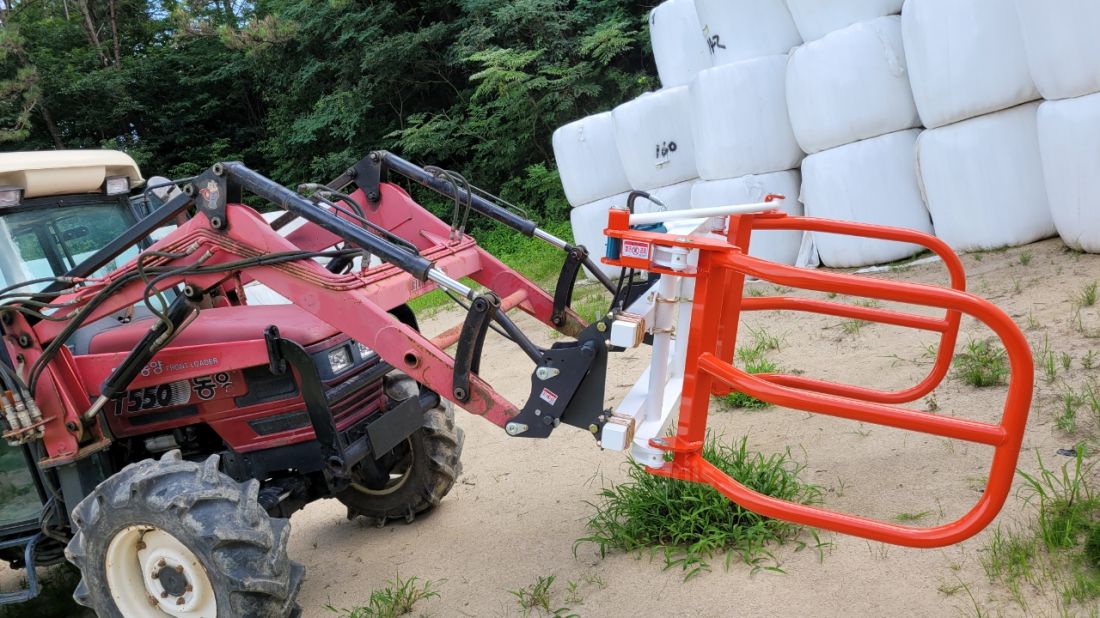 그린기계 원형<b>베일</b>집게 중소형용 사진2