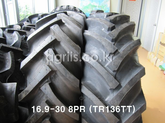 BKT 트랙터용 타이어 <b>16.9-30</b>  8PR BKT TR136 TT 사진1