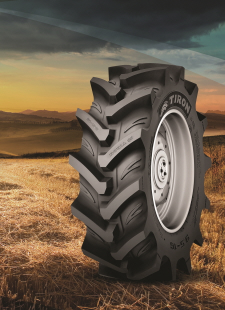 흥아(TIRON) 트랙터용 타이어 <b>8-16</b> (617신형) 사진1