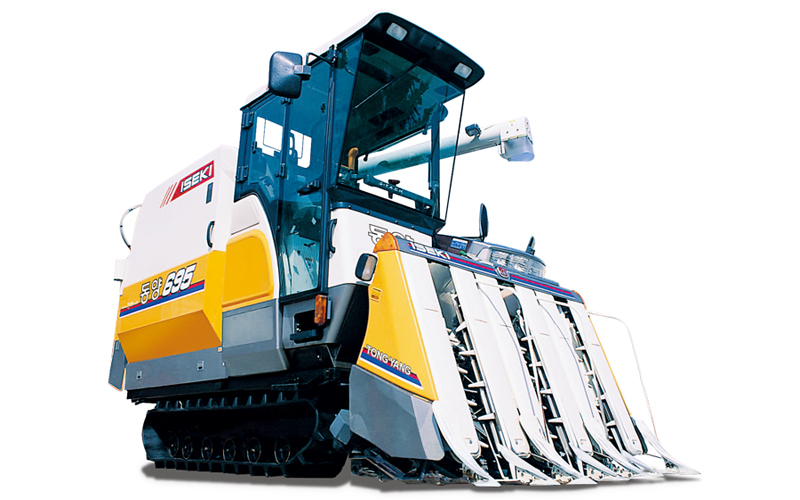 TYM Combine Harvester HJ695GC (6Rows) 곡물탱크