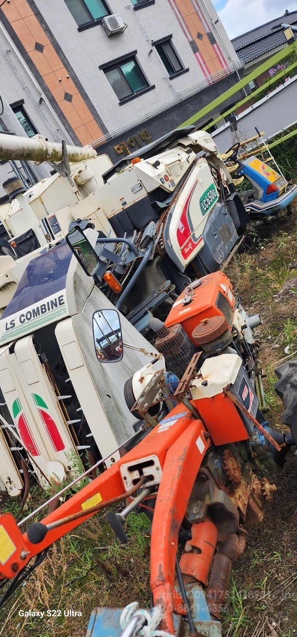 LS 콤바인 LC650G (4조식)