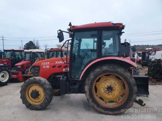Kukje Tractor 7505 (75hp) Engine Transmission 기타