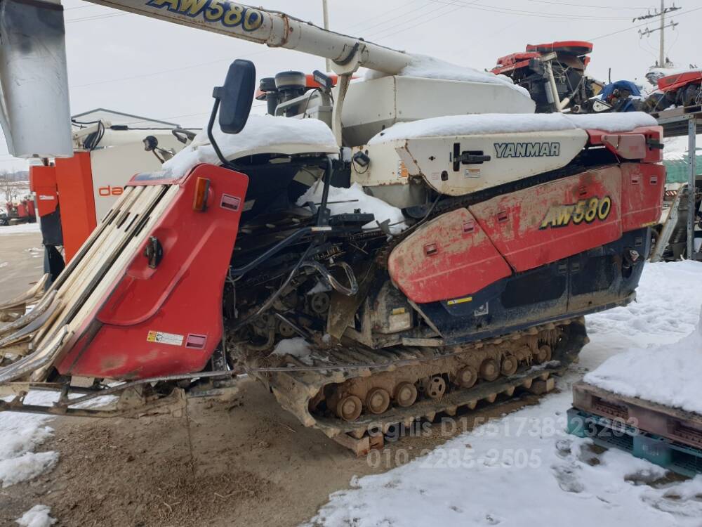 얀마 콤바인 AW580K (5조식)