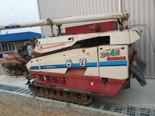 TYM 콤바인 HU6500 (4조식) 앞좌측면