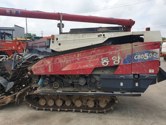 TYM Combine Harvester C805G (5Rows) Engine Transmission 기타 작업차용