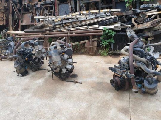 Kukje Combine Harvester KC575G (4Rows) 앞좌측면