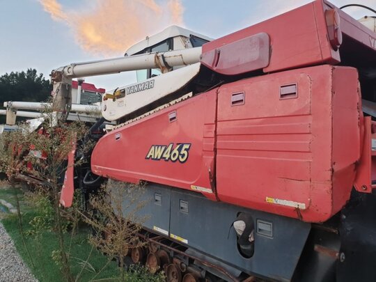 Yanmar Combine Harvester AW465 (4Rows) 앞좌측면