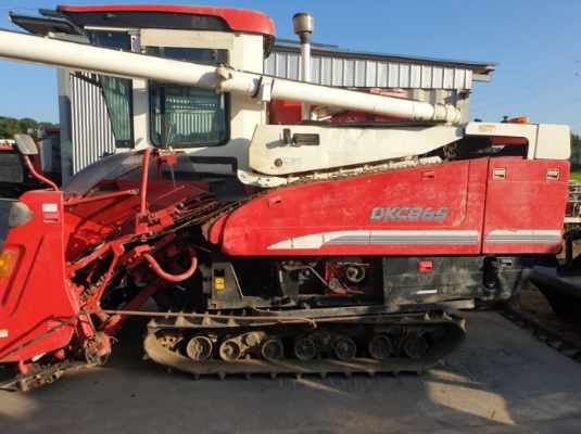 Kukje Combine Harvester DKC865 (5Rows) 뒤우측면