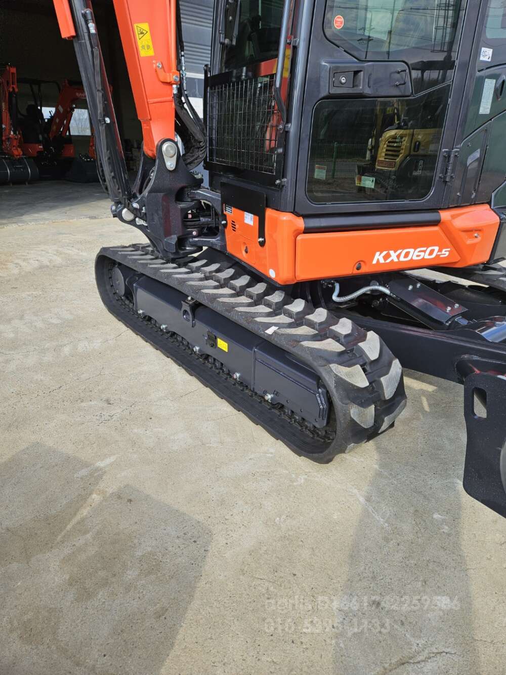 Kubota Excavator 구보다 KX060 정품 고무트랙 