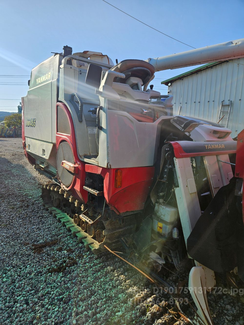 Yanmar Combine Harvester AW465 (4Rows)