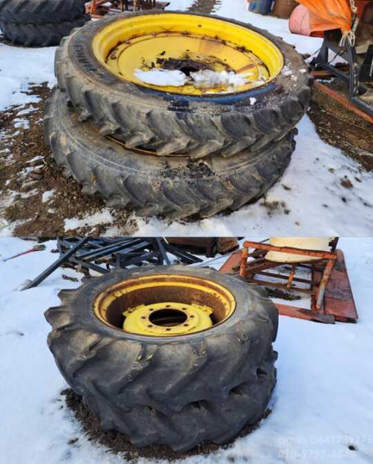  존디어 고구마전용 타이어(앞,뒤) 죤디어100마력이상 R시리즈 죤디어 고구마전용 타이어(앞,뒤)