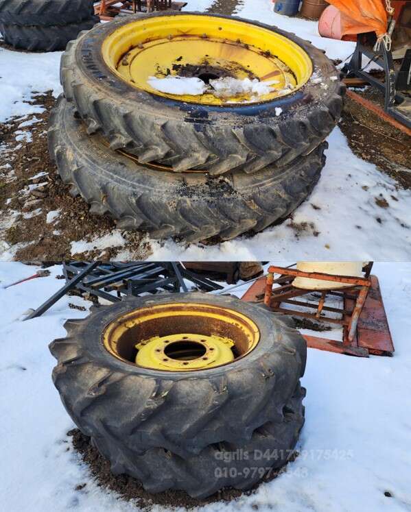  존디어 고구마전용 타이어(앞,뒤) 죤디어100마력이상 R시리즈