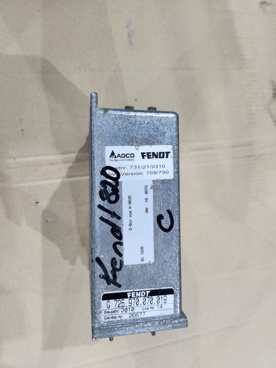  Tractor FENDT820  CONTROL ECU