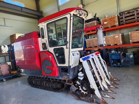 TYM Combine Harvester C805GCABIN (5Rows) C805GT.Engine.Transmission.유압.Track.오거등