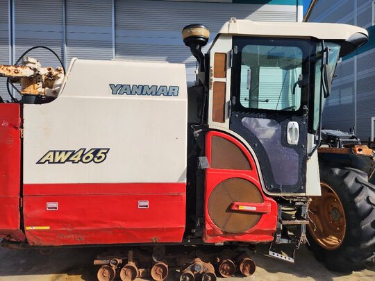 Yanmar Combine Harvester AW465K-C (4Rows) AW465분해Spare Parts.Engine.Transmission.유압.트랙.Cabin등