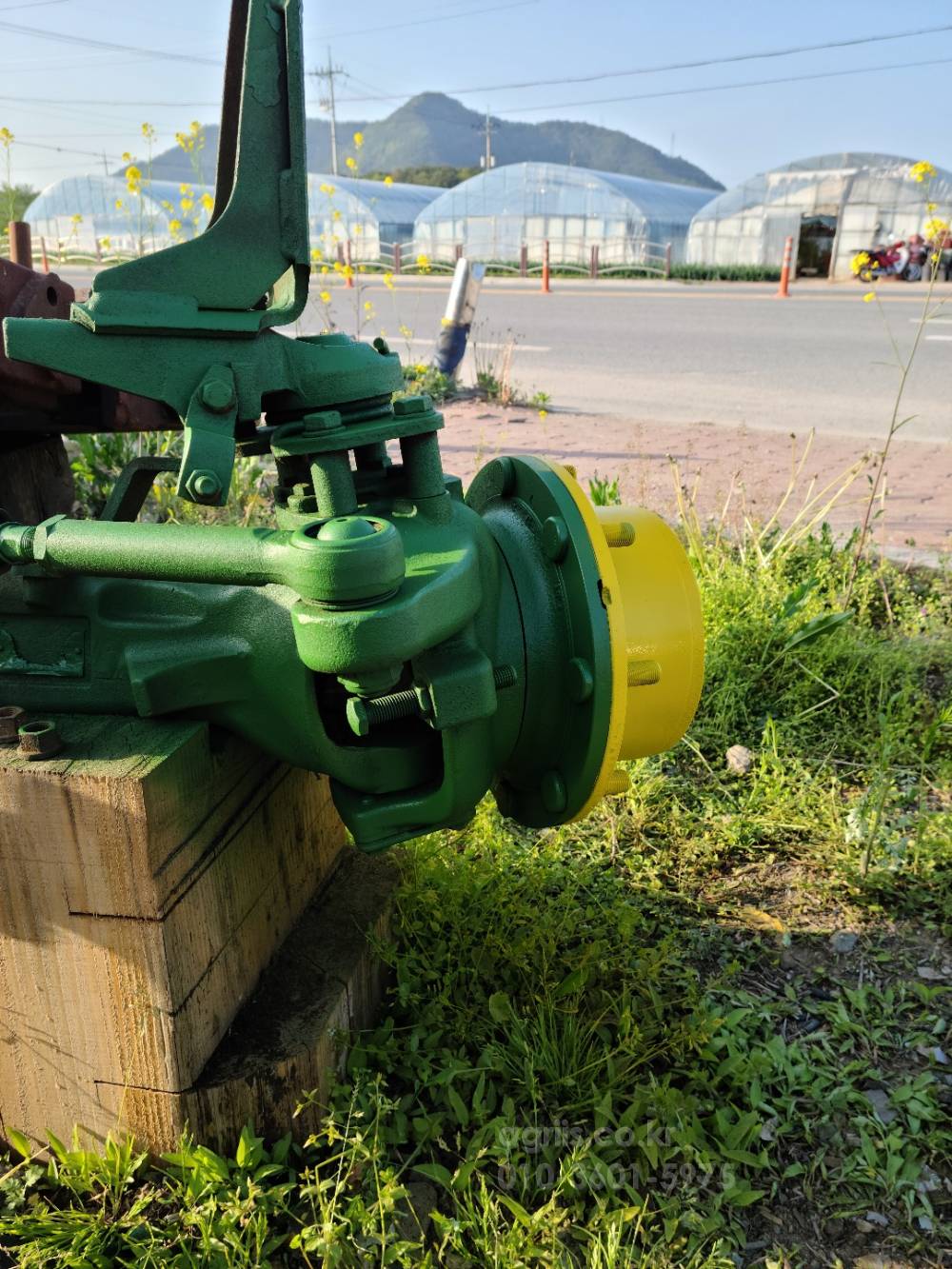 JohnDeere Tractor 6120R (120hp) 뒤우측면