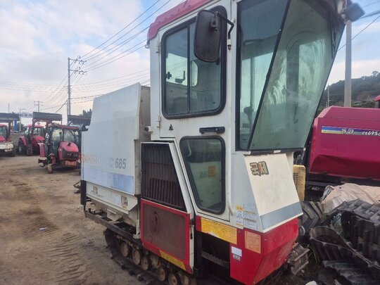 Kukje Combine Harvester DKC685 (4Rows) EngineTransmission Track Assy부풍