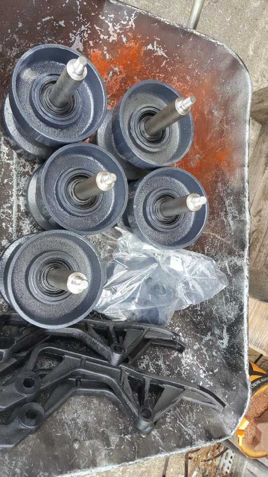 Yanmar Combine Harvester YH6115 (6Rows) 트랙롤러