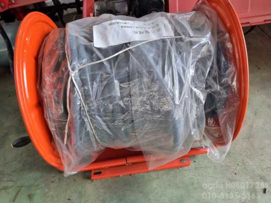  동력고압호스13mm수출용품100m호스릴조합 동력고압호스13mm수출용품100m호스릴조합  분무기호스호스릴Assy회전자조립세트