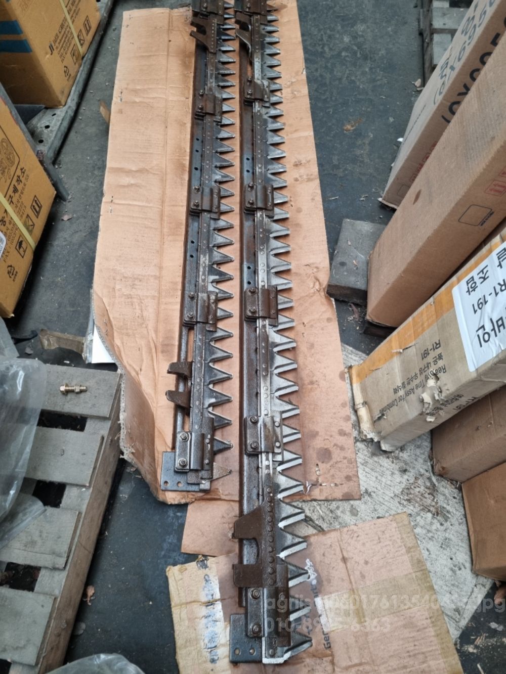  동양콤바인예취날4조재생5조재생 H6000/HU6000/HU6500/C704 