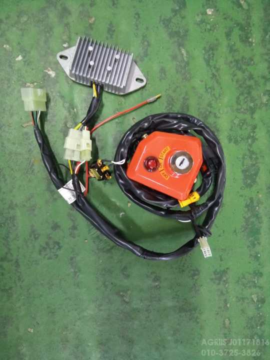 Daedong Power Tiller 경운기  키박스Assy신형 및 레귤레이터 사진1