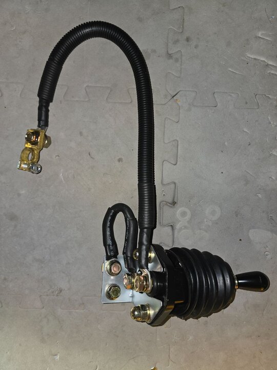     방수형대용량배터리 방전 차단스위치 