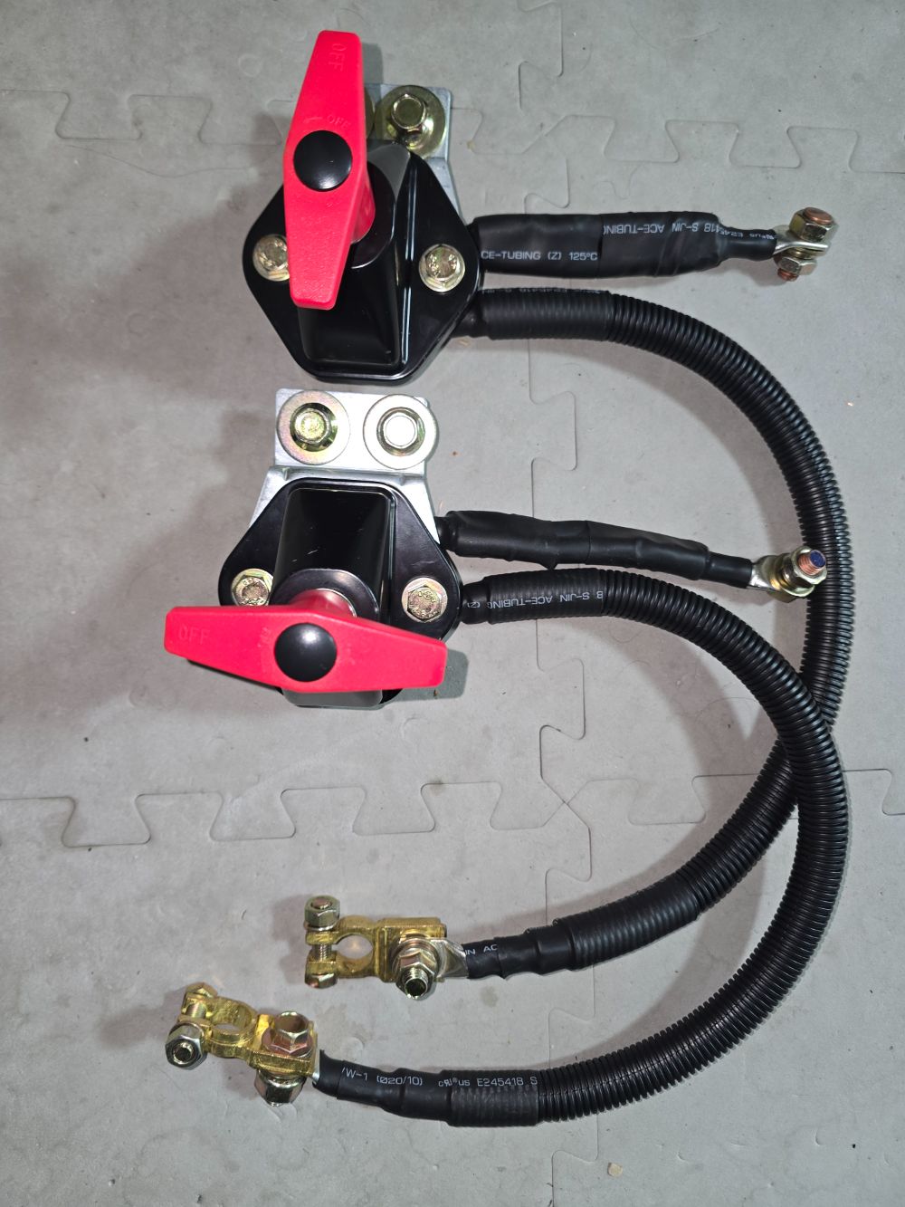     방수형 대용량 배터리 방전차단 스위치 