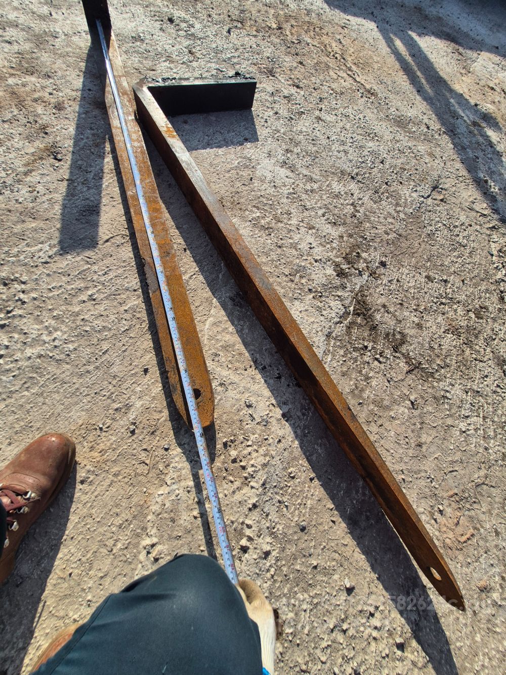 두산지게발 장발1800 2,5톤  장지게발1800미리 