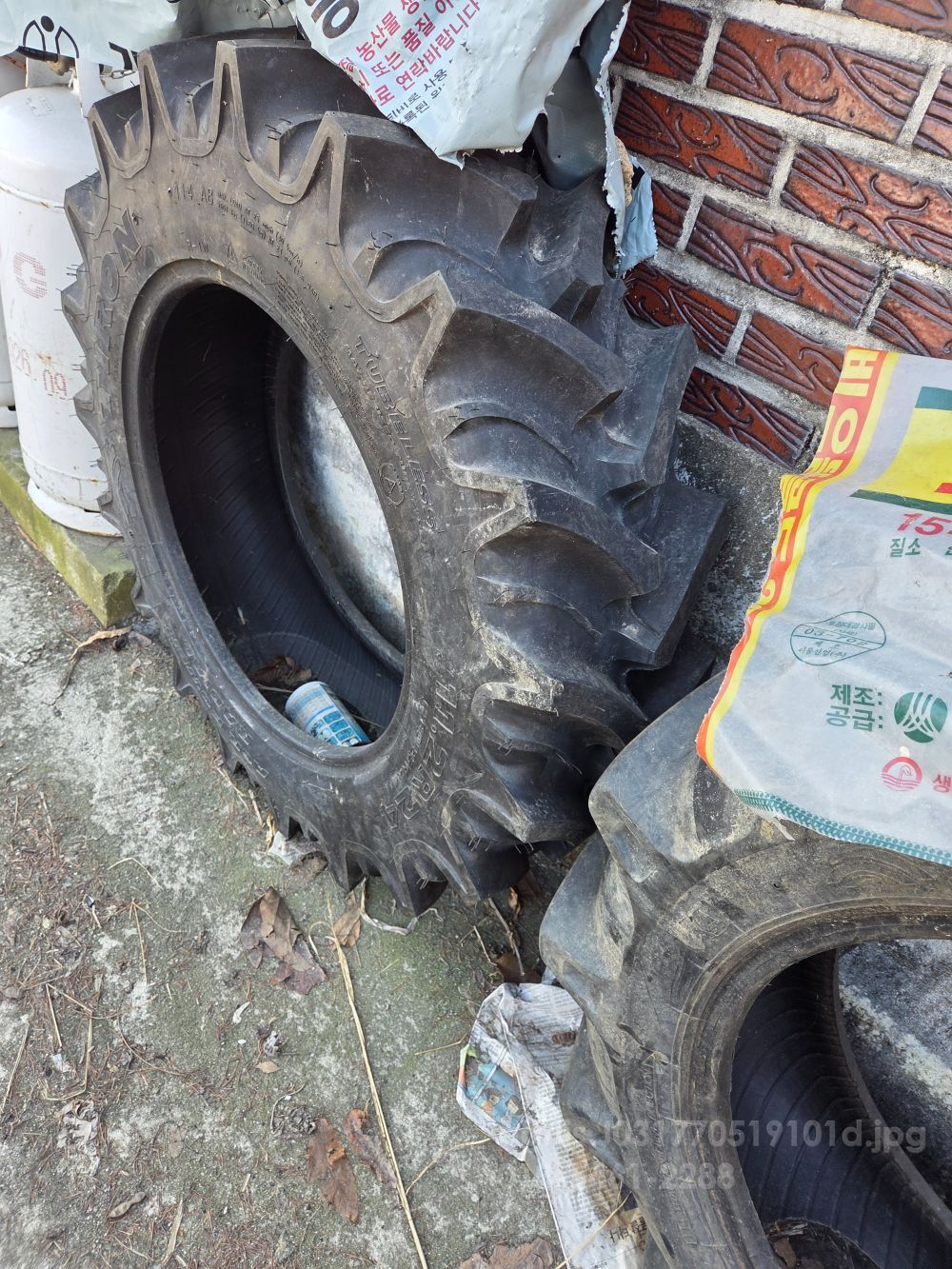 존디어 트랙터 1750 (53마력) 타이어 사진2