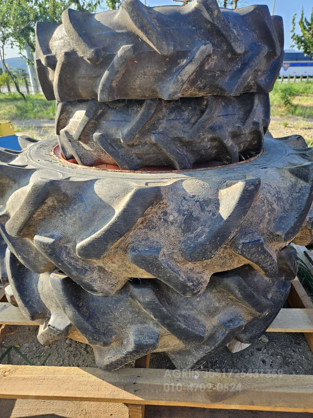 Daedong Tractor 트랙터  EngineAssy 핸들뭉치 Tire 사진2