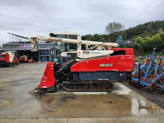 Yanmar Combine Harvester AW465K (4Rows) Assy판매 사진1