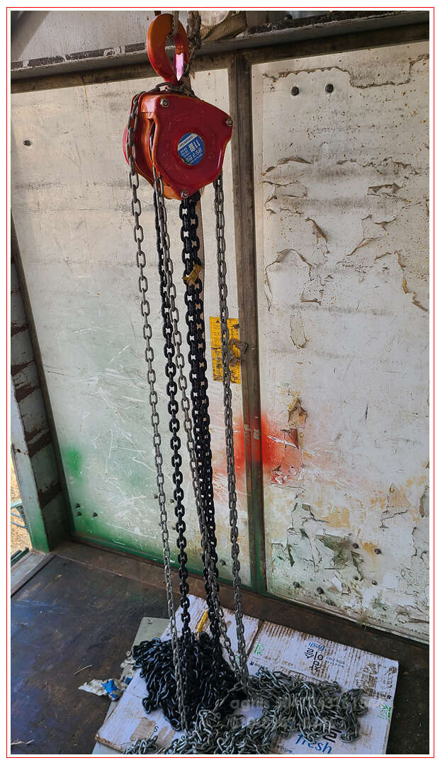  대산 크레인 대산 크레인555-0032  체인Block Main Body 사진2