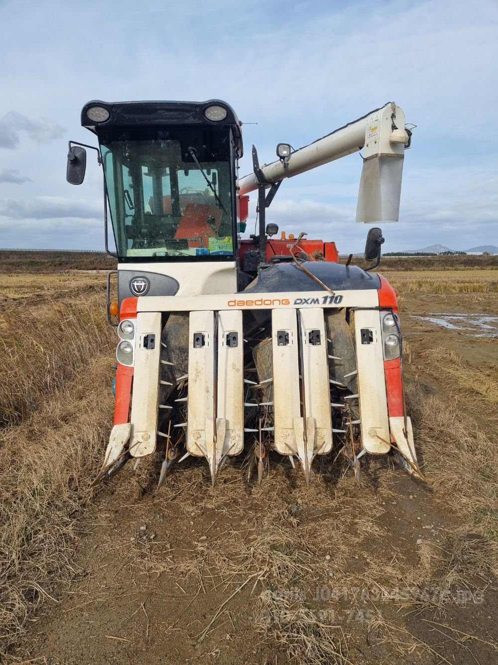 Daedong Combine Harvester DXM110GC (6Rows)