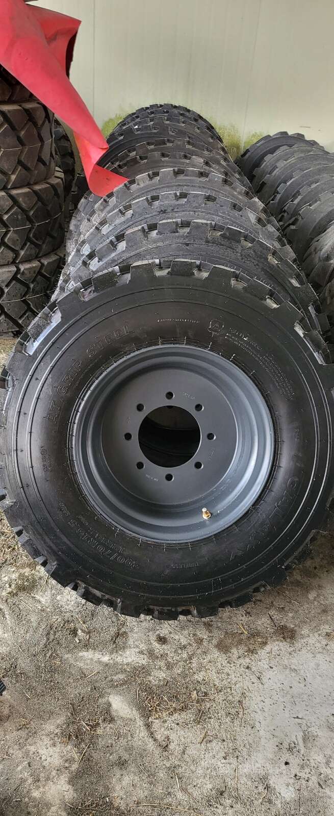 갤럭시 레디알  스키드로더 스키드로더 갤럭시 레디얼 타이어 (특수문양) 사진2