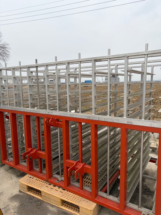    육묘상자 운송기 트랙터용