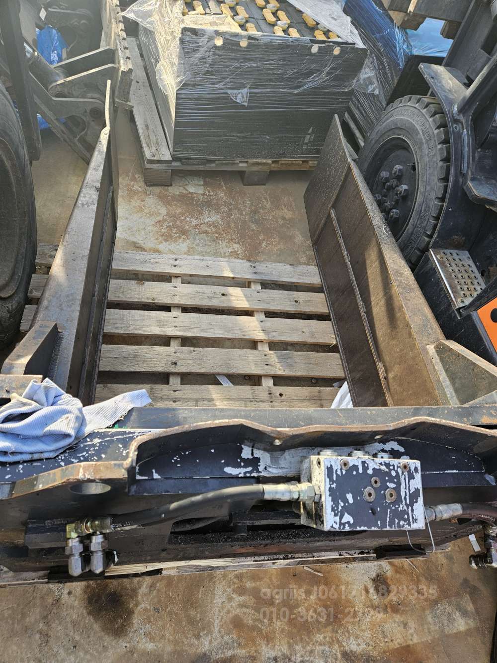  Forklift 베일클램프 