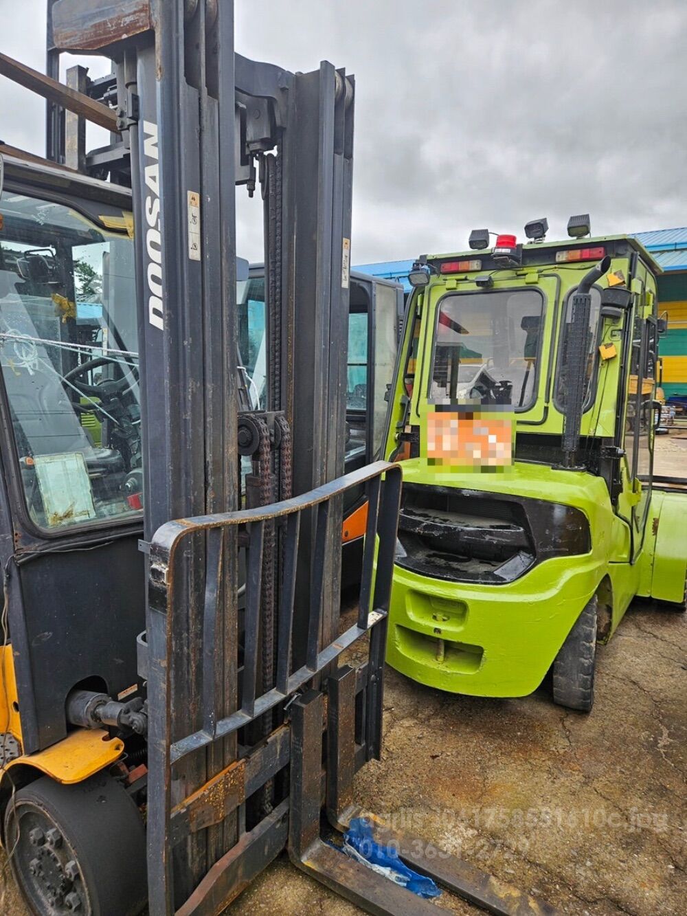 Doosan Forklift 마스트 2-2.5톤용 