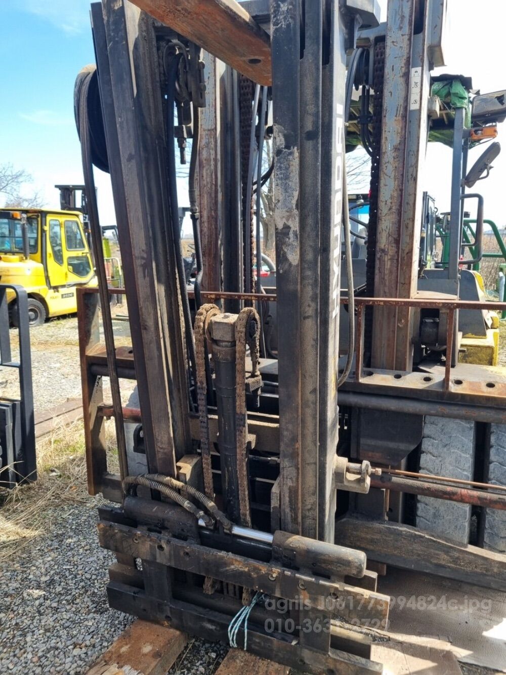 Hyundai 2.5톤 지게차 마스트 