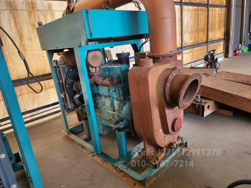  양수기 양수기2대 에어컨프레샤1대  양수기 에어컴프레샤 사진2