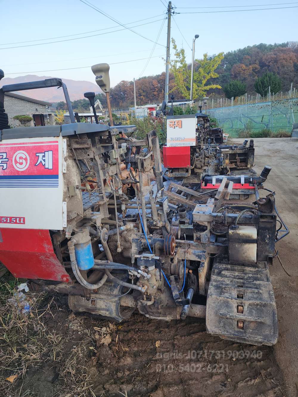 Kukje Combine Harvester KC575 (4Rows)