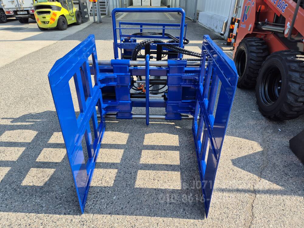  베일러Bale Gripper 지게차 베일클렘프 평판 그래플 베일러집게 지게차 베일클렘프 평판 그래플 