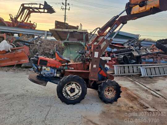 대양 미니로다  스키드로더 경운기형 미니로다 앞좌측면