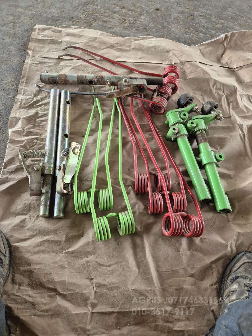  Rake 집초기 부속 및 아세아 원형베일러 부속  부속 사진2