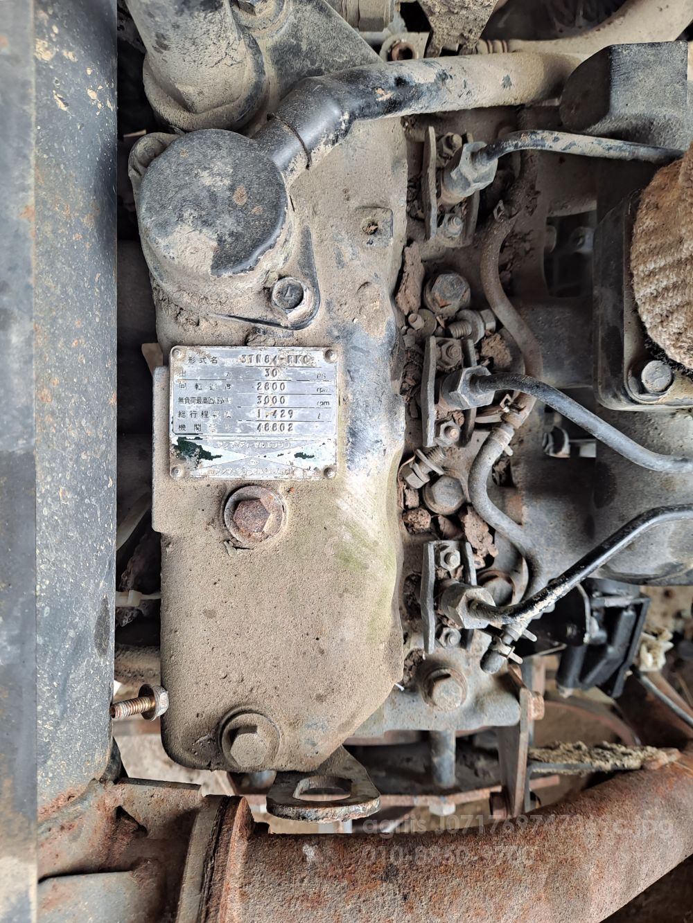 Yanmar Combine Harvester 엔진3TNV74F.3TN84.4TN84.88 (3Rows)