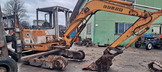  Excavator 미니017코벨코.삼성.대우 02포크레인 관련부품  앞좌측면