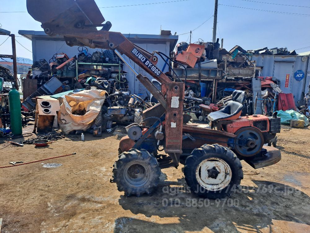 미니로다.경운기형 스키드로더 미니로다 현대포타엔진.경운기로다는경운기