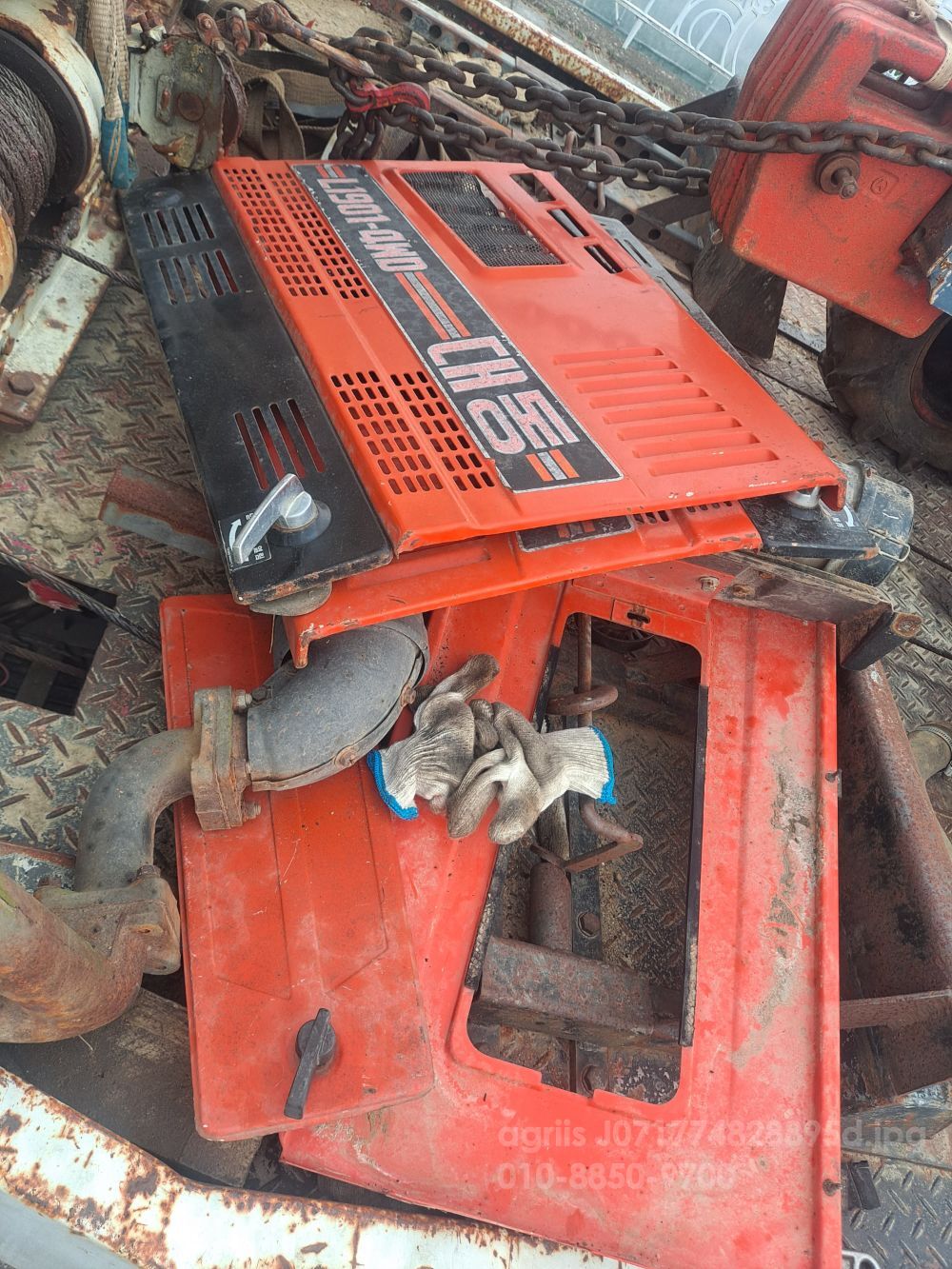 Daedong Tractor D19024WD (19hp) 뒤우측면